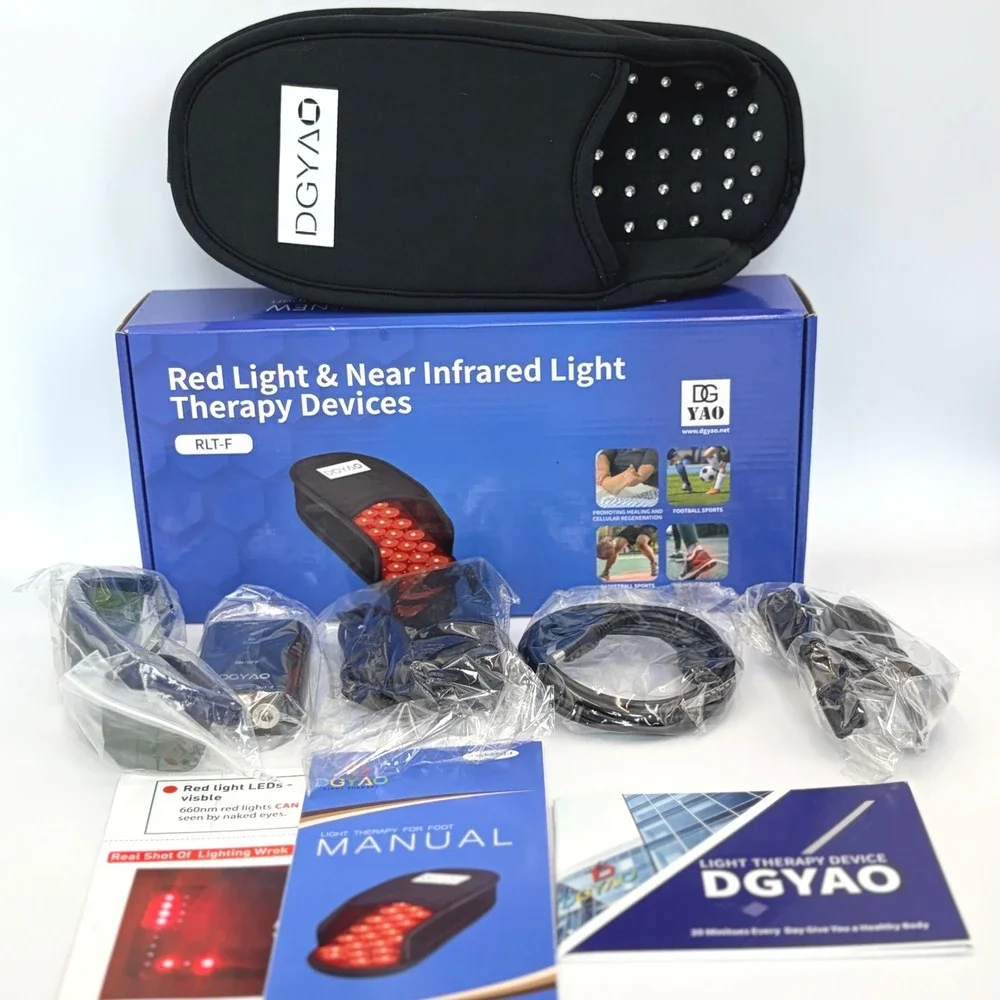 Red Light & Near Infrared‎ Therapy SINGLE Slipper Pad Pain Relief Neuropathy NOB
